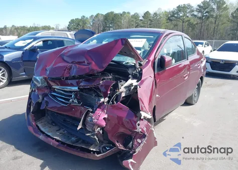 2017 Mitsubishi Mirage G4 Es из США, поврежденный, VIN ML32F3FJ4HHF08791